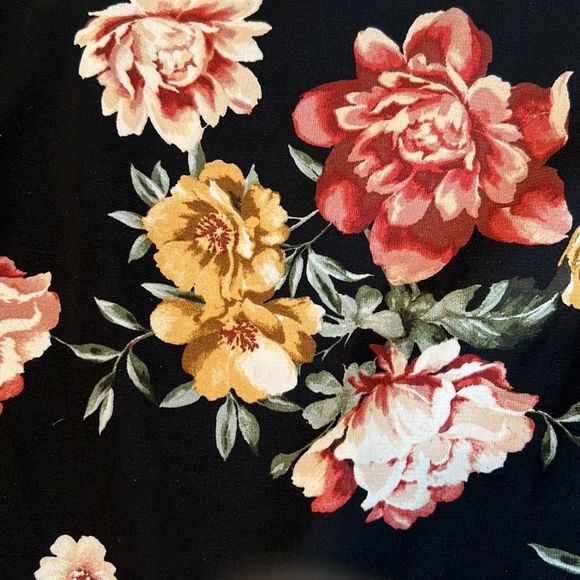 Wild fable flowy flowered crop pants cute w/tank blouse sweater sandals booties - Picture 14 of 16